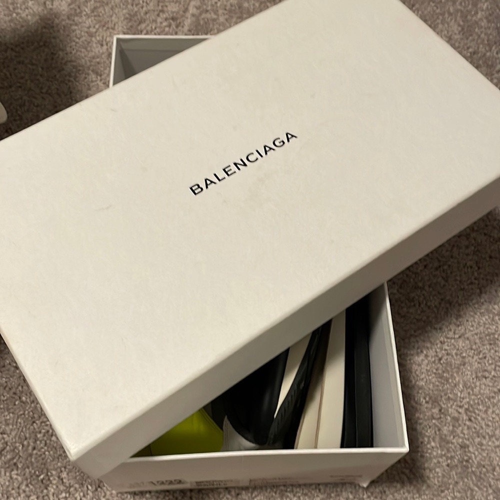 BALENCIAGA Bleu Nuit shoes 38
